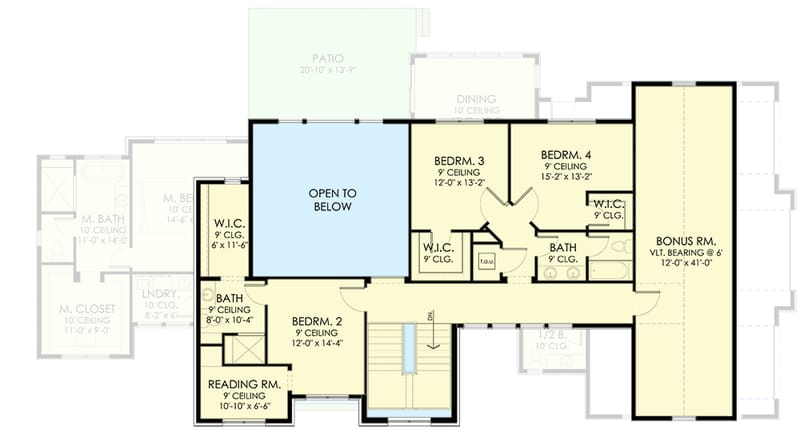 4000 square foot floor plans 4