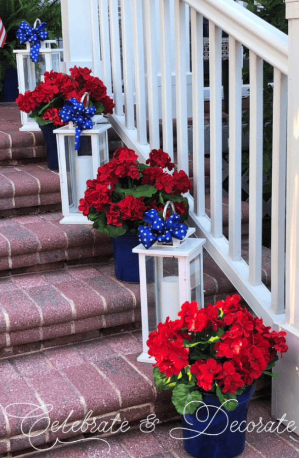 4th of july porch decor 5