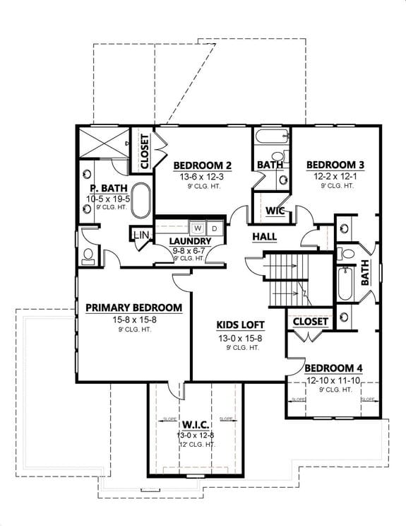5 bedroom 3 bathroom house plans 2