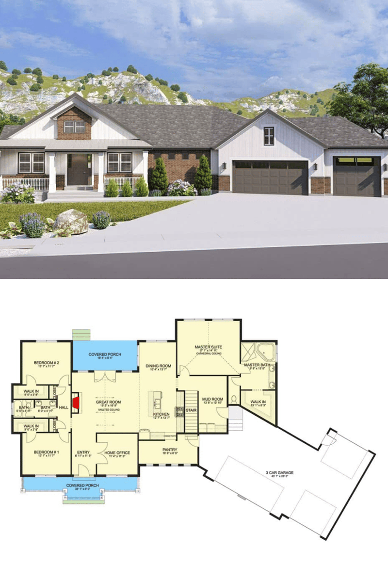 6 bedroom 1 story house plans 5