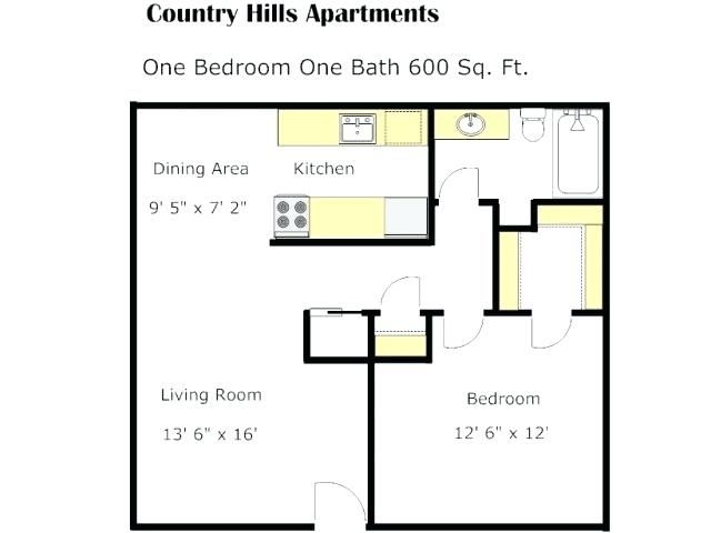 600 sq ft floor plan 5