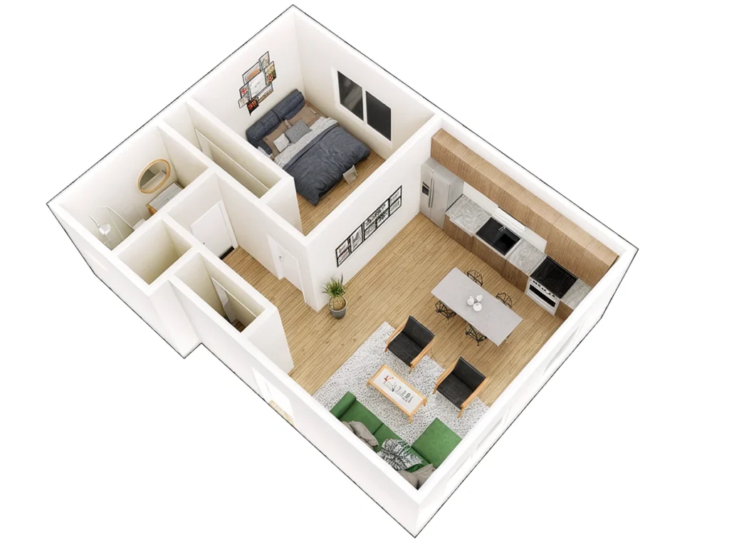 600 sq ft floor plan 1
