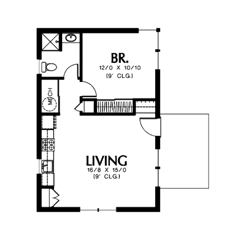 600 sq ft floor plan 4