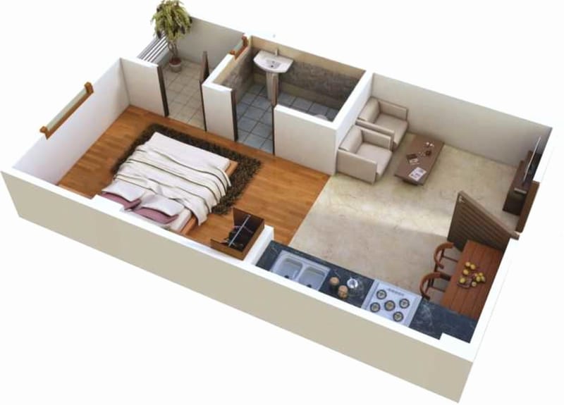 600 sq ft floor plan 3