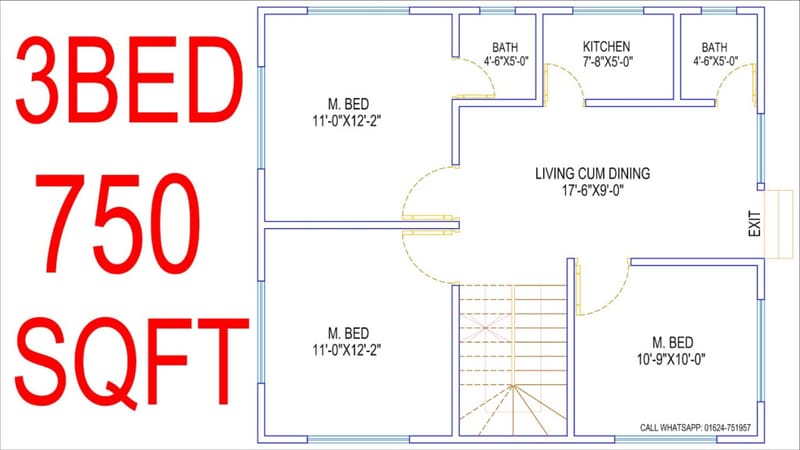 750 sq foot house plans 2