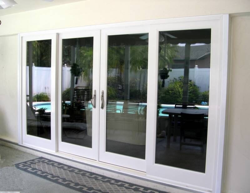 8 ft sliding glass patio door 1