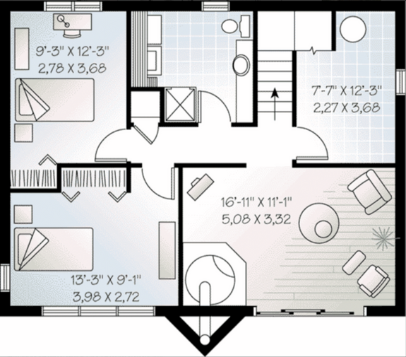 800 sq feet floor plan 4