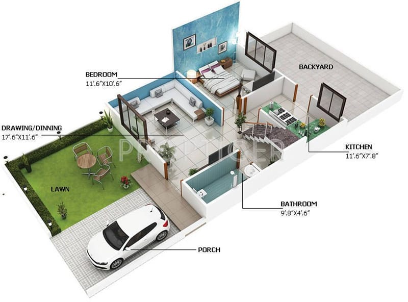 800 sq ft house design 4