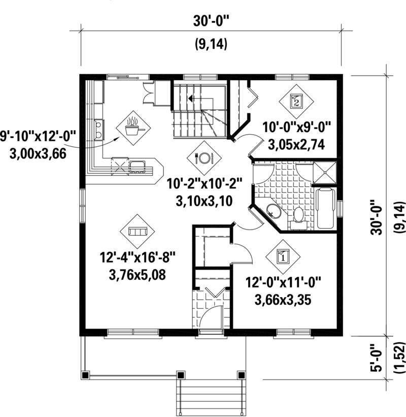 900 sq foot home plans 2