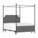 aasif upholstered metal canopy bed 5