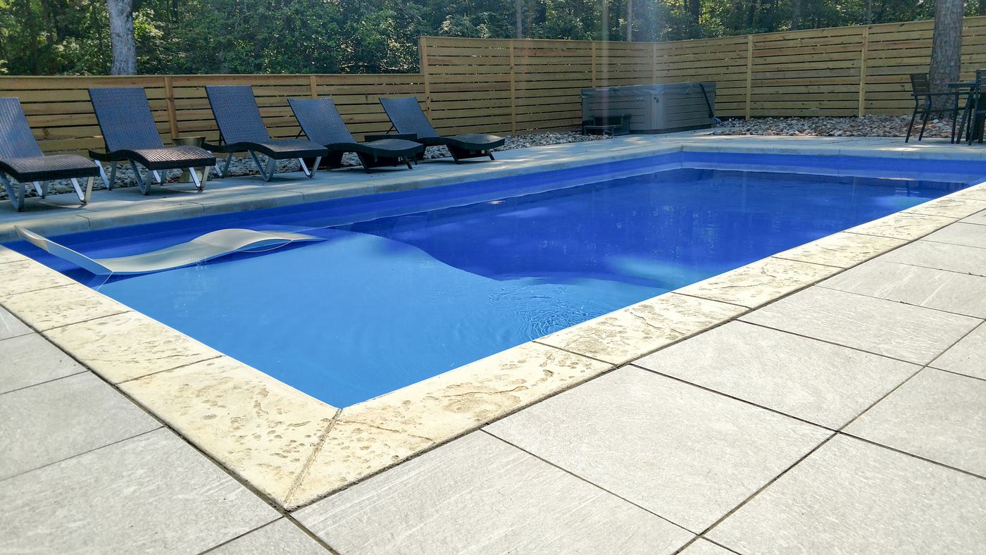above ground pool with tanning ledge 5