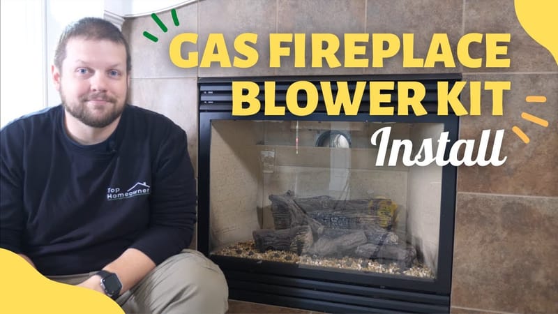 add blower to gas fireplace 3