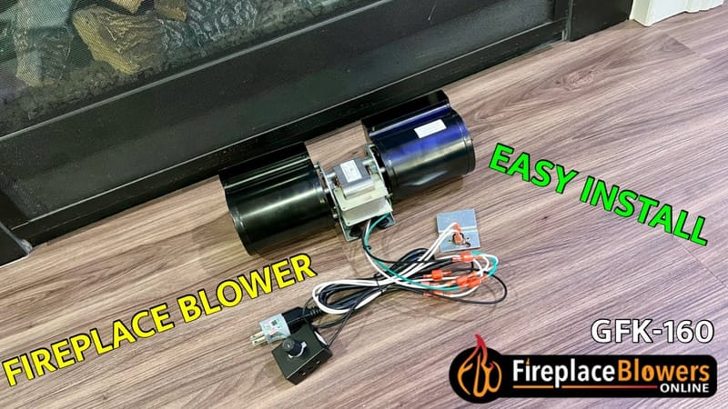 add blower to gas fireplace 4