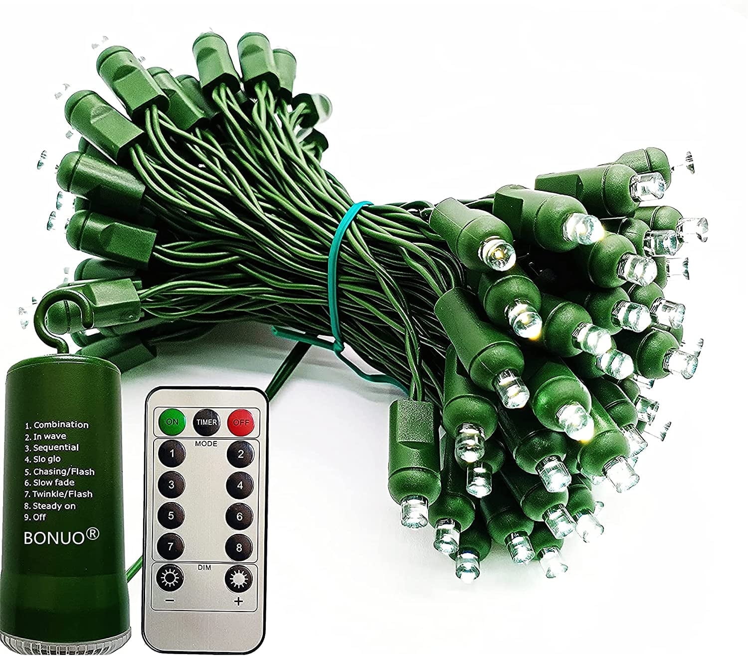 battery led christmas lights outdoor 2