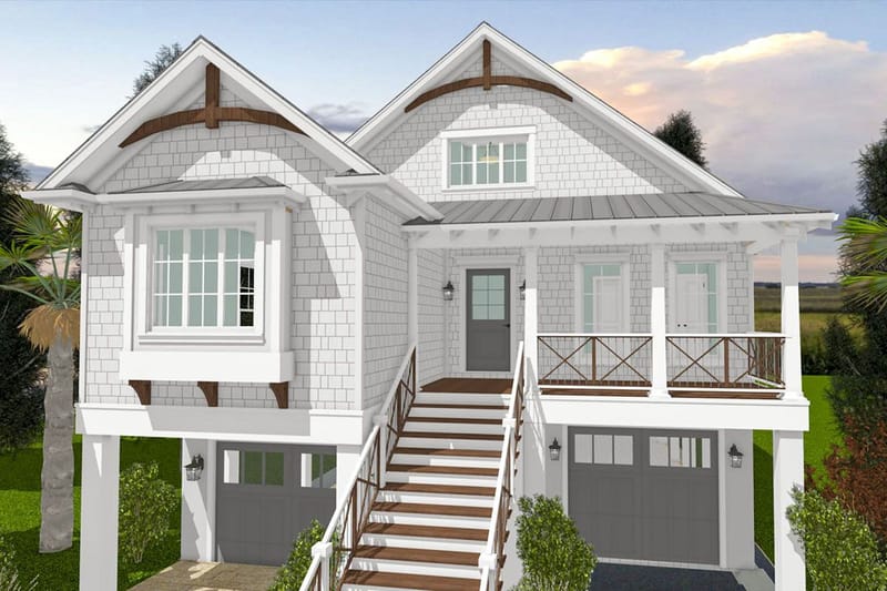 beach cottage style house plans 2