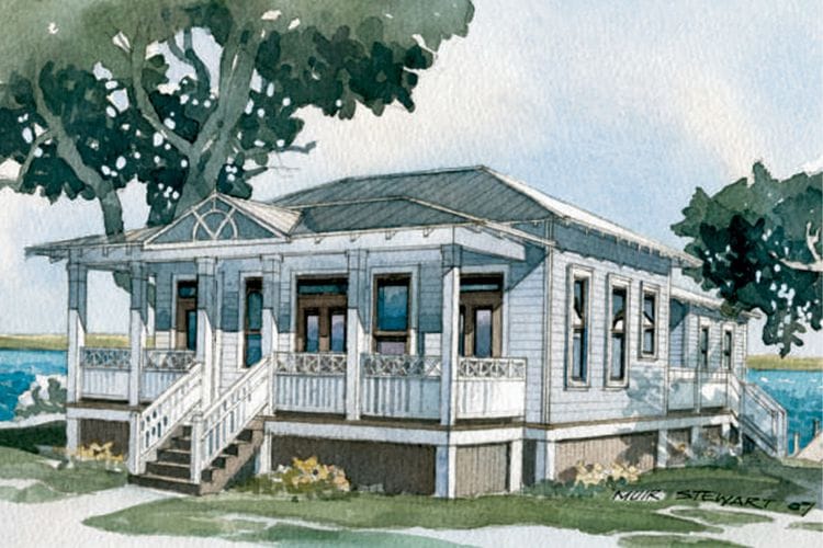beach cottage style house plans 4