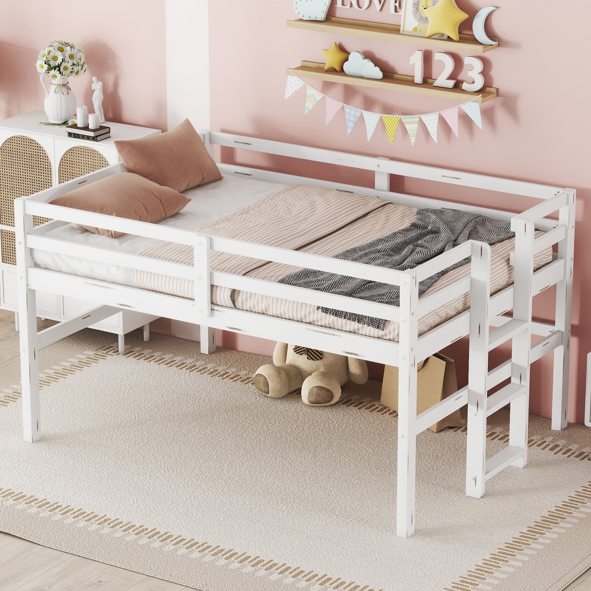 bed rails for lofted beds 4