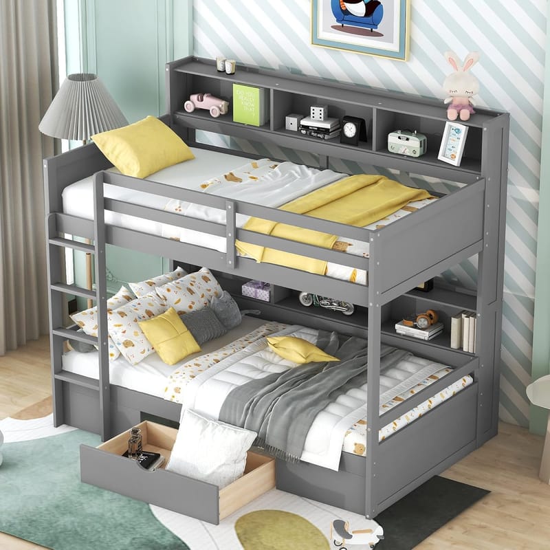 Beyond Sleep How A Twin Bunk Bed With Dresser Solves Storage Woes 2