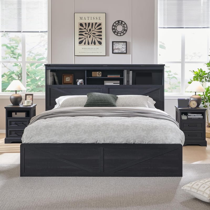 Beyond the Basics Clever Ways to Organize Under Your Platform Bed 5