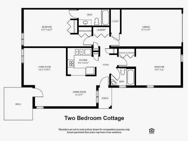Beyond the Basics Essential Elements for a Functional 2 Bed Cottage Layout 3