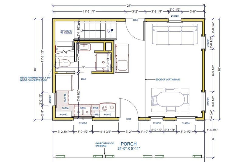 Beyond the Basics Essential Elements for Functional Tiny House Floor Plans 600 Sq Ft 5