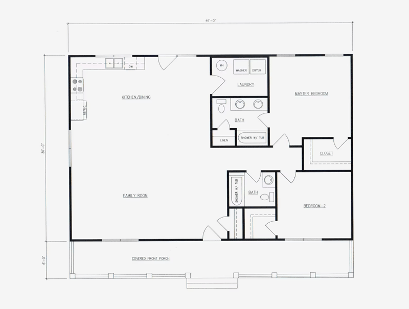 Beyond the Basics Exploring Creative 2 Bedroom 2 Bath Home Designs 5