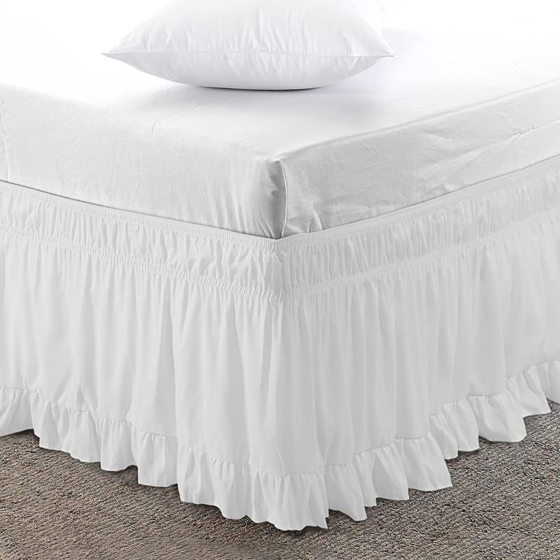 Beyond the Basics How a King Size White Bed Skirt Transforms Your Space 5