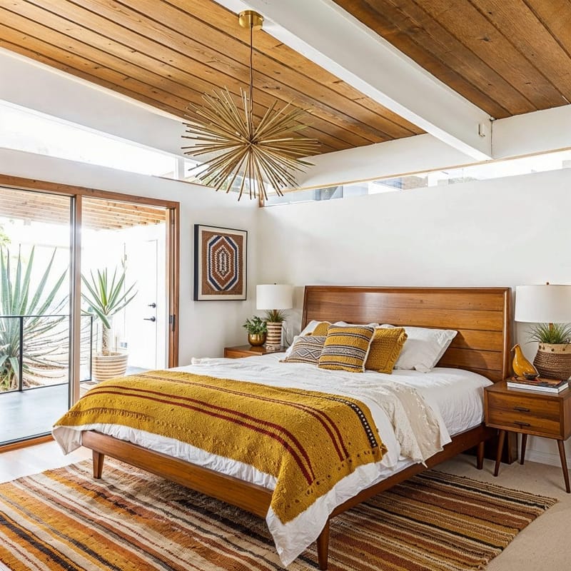 Beyond the Hype Finding True Mid Century Modern Bedroom Charm 1