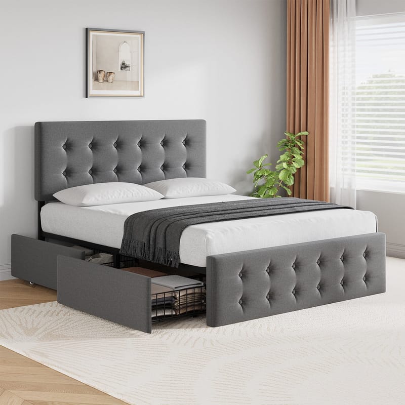 Beyond the Mattress The Essential Guide to Queen Platform Beds with Storage 3