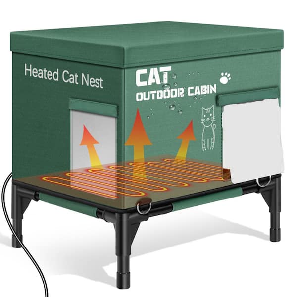 Beyond the Sunbeam How Heated Cat Beds Enhance Outdoor Cat Comfort 4