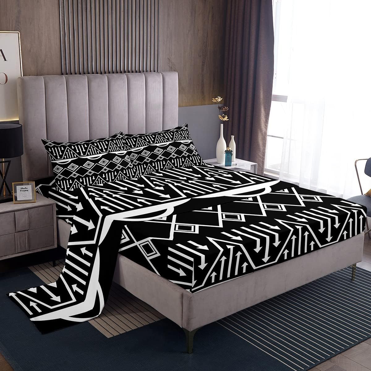 Black and White Bed Sheets The Art of Timeless Comfort 2