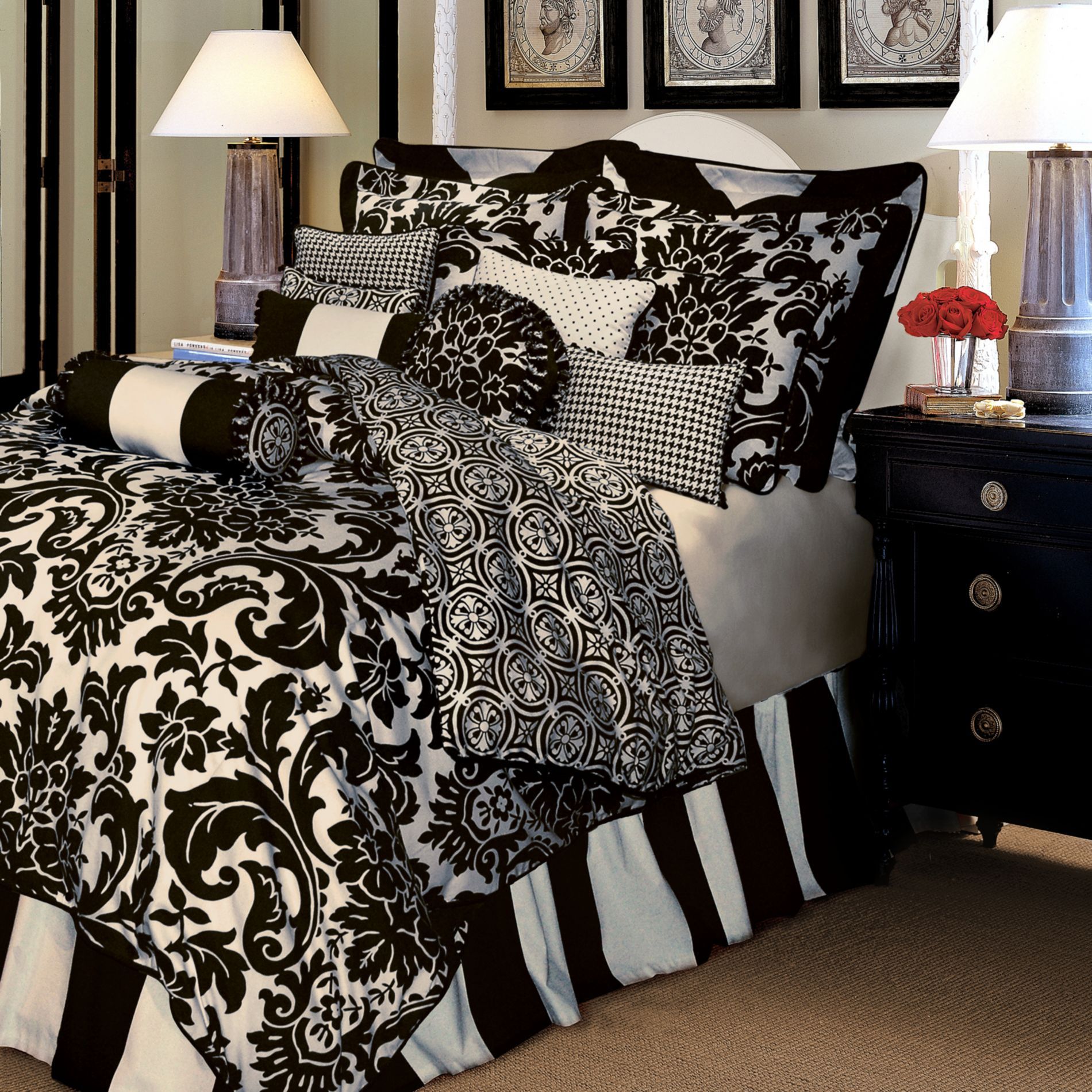 Black and White Bed Sheets The Art of Timeless Comfort 3