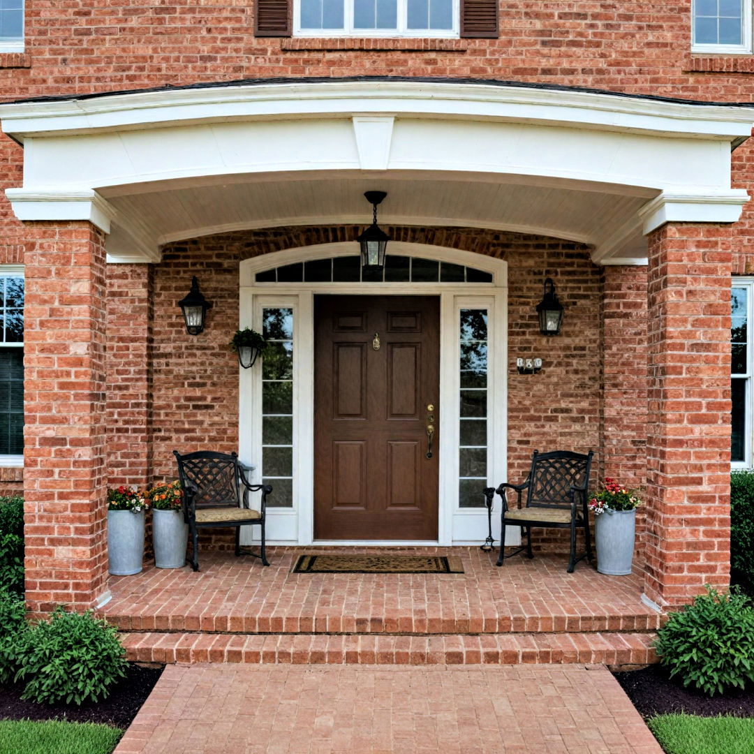 brick facade for porch column 2
