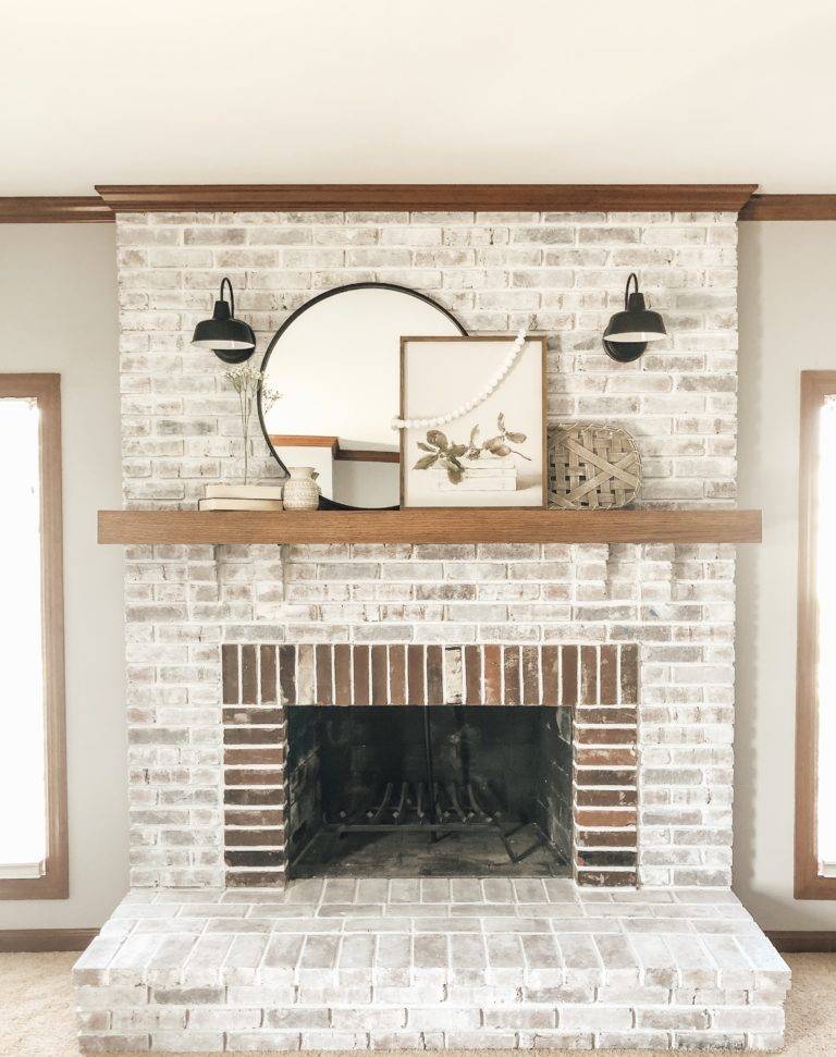 Bringing Warmth and Personality to Your Red Brick Fireplace Mantel 3