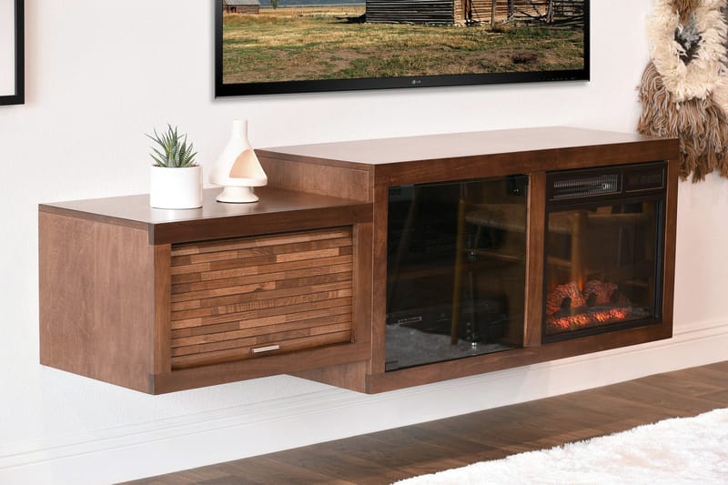 Bringing Warmth and Style Home The Mid Century Fireplace TV Stand Story 4