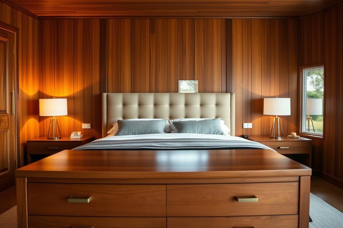 Bringing Warmth Home Modern Cherry Wood Bedroom Sets Unveiled 2