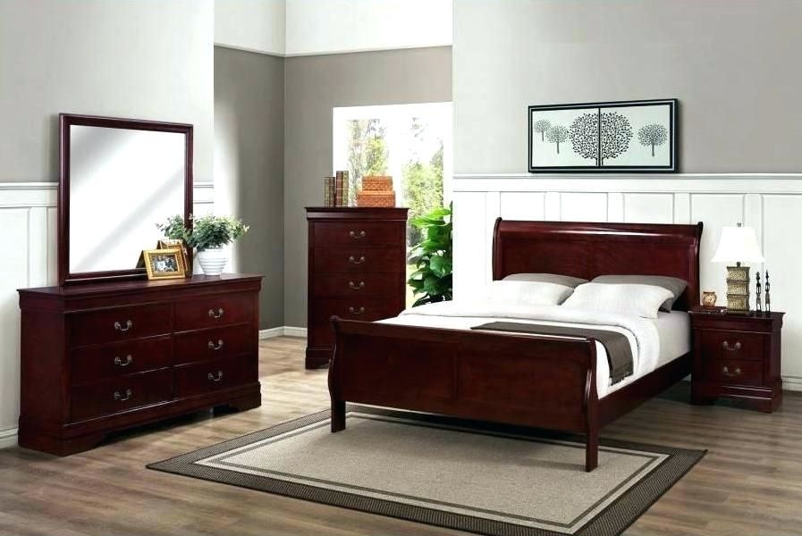 Bringing Warmth Home Modern Cherry Wood Bedroom Sets Unveiled 5