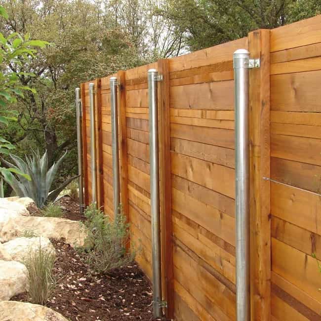 Building a Lasting Bond: Expert Techniques for Wood Fences on Metal Posts 2
