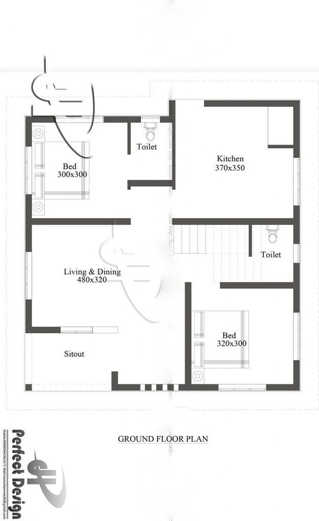 building plan for 900 square feet 4