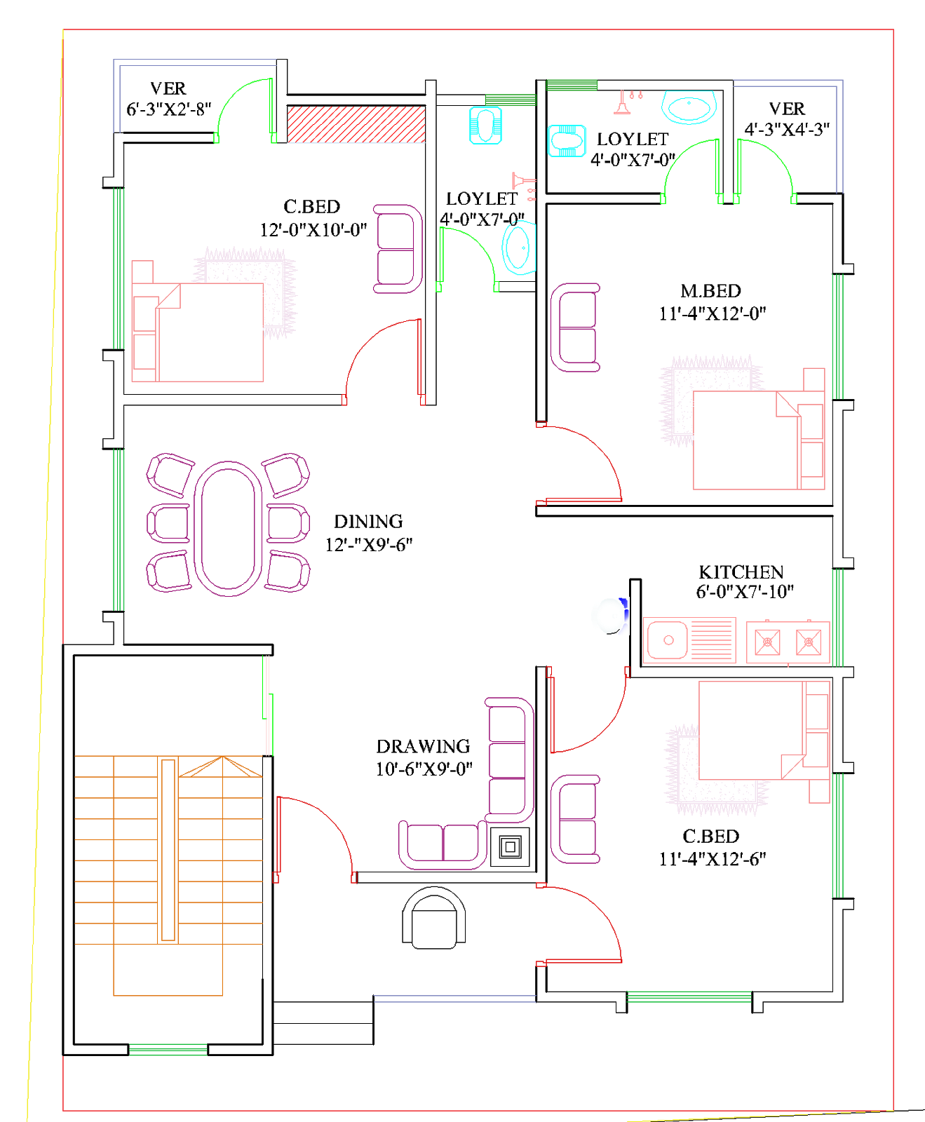 building plans 1000 sq ft house 2