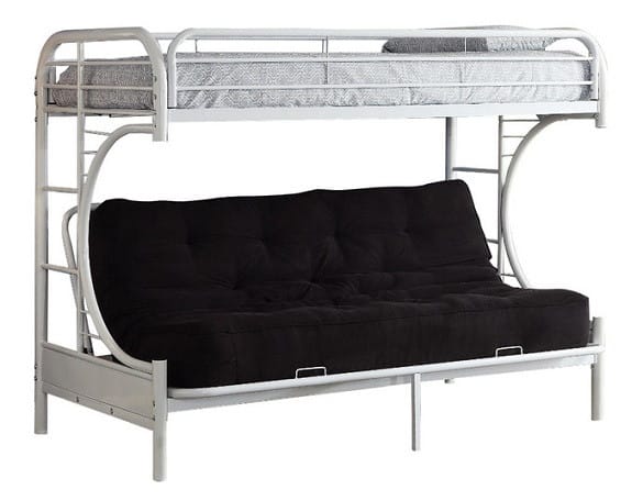 bunk bed twin over futon 4