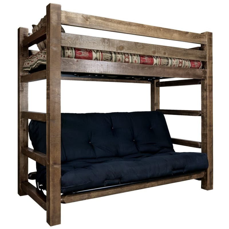 bunk bed twin over futon 1