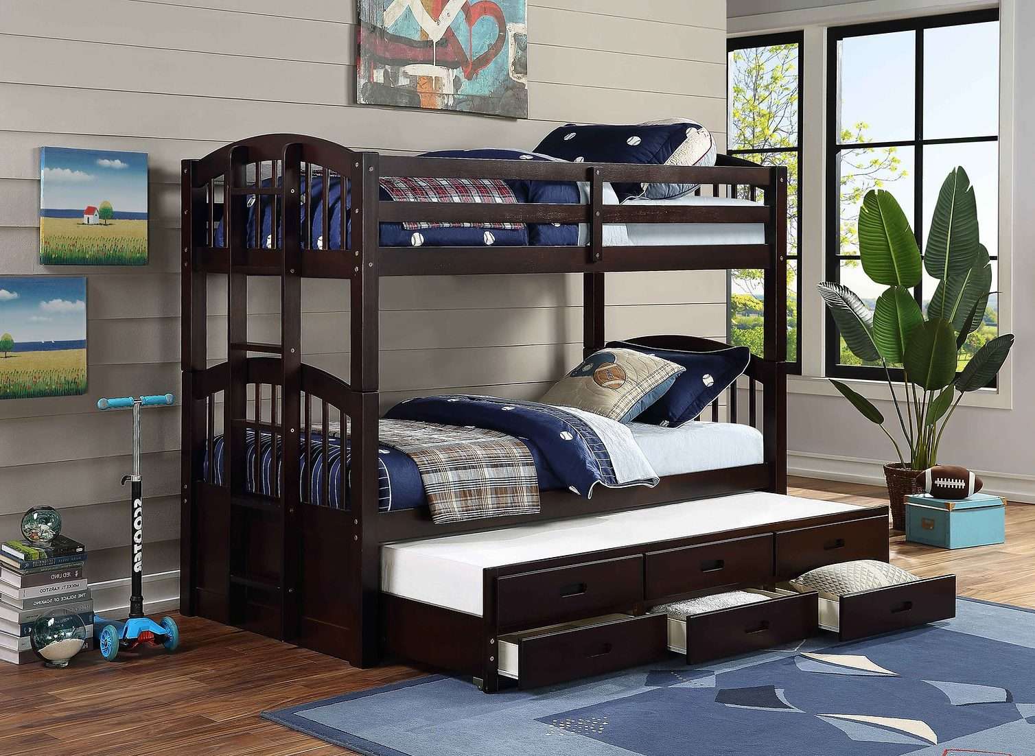 bunk bed with trundle twin 4