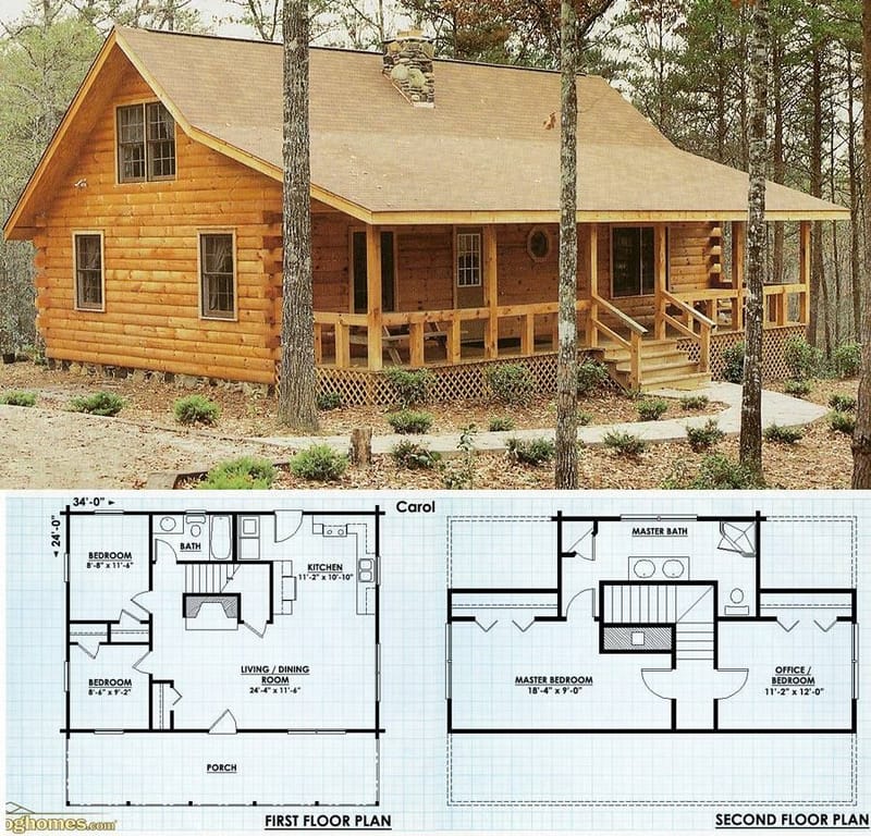 cabin floor plans 3 bedroom 4