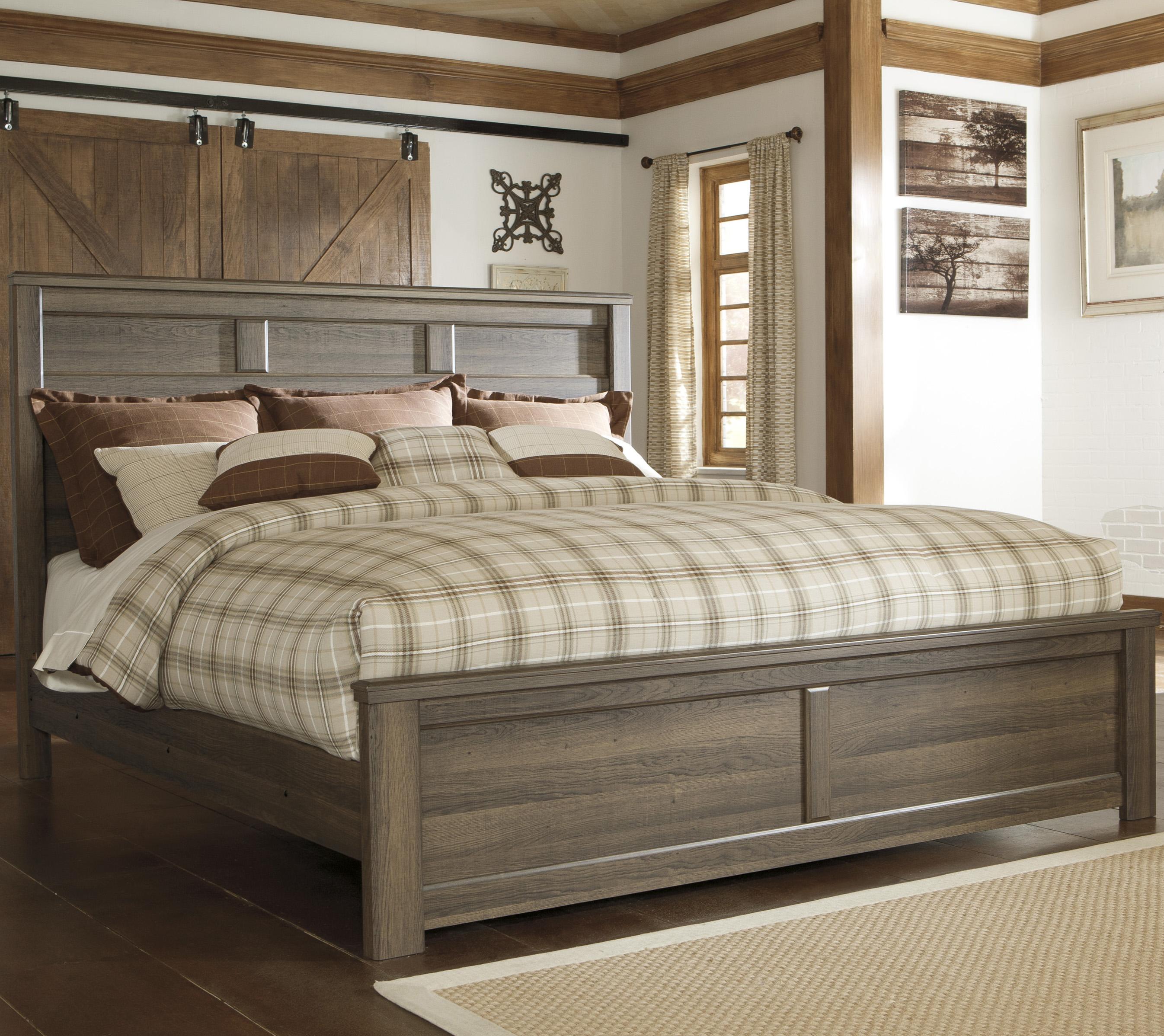 cal king wood bed frame 3