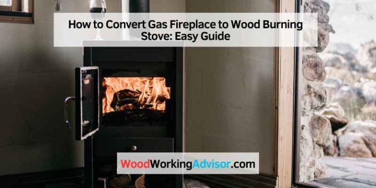 can a gas fireplace be converted to wood burning 3