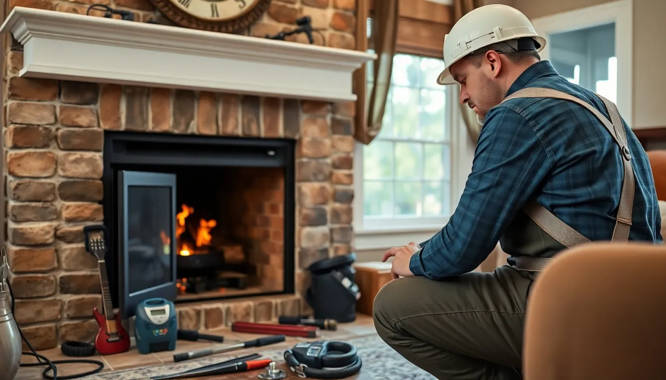 can a gas fireplace be converted to wood burning 4