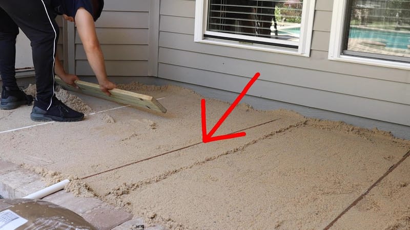 can you place pavers over concrete 5