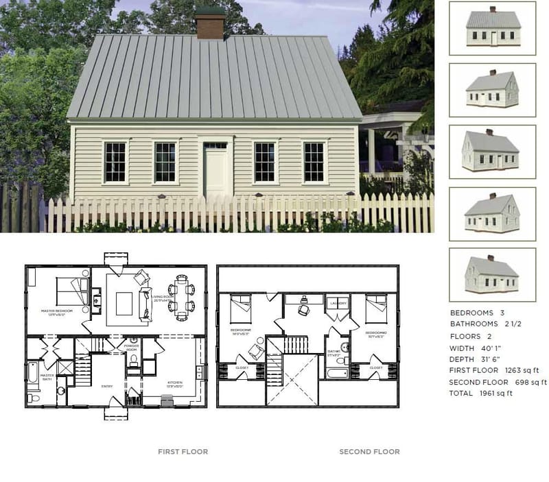 cape cod house floor plans 2