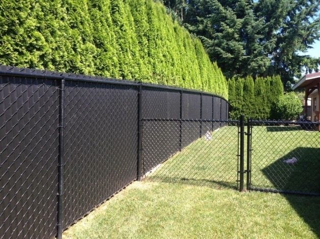 chain link fence covers for privacy 5